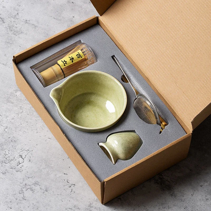Matcha Bowl Chawan - Japoński zestaw do ceremonii matcha 4/5/6/7