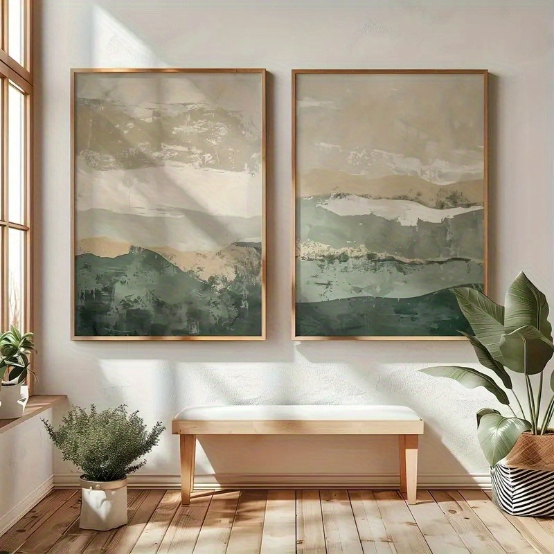 Japanese Lifestyle - 2 szt./zestaw Wabi Sabi Abstrakcyjne Geometryczne