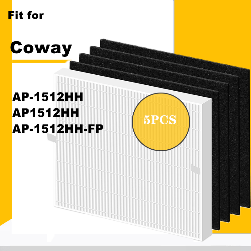 Coway Air Purifier Ap-1512Hh - Filtry HEPA kompatybilny z Coway AP-1512HH-FP