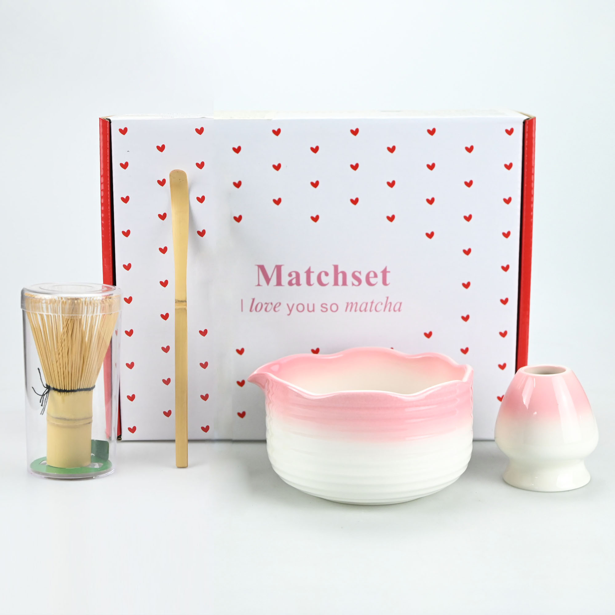 Matcha Bowl Chawan - 4 szt./zestaw Miseczki do Matcha w