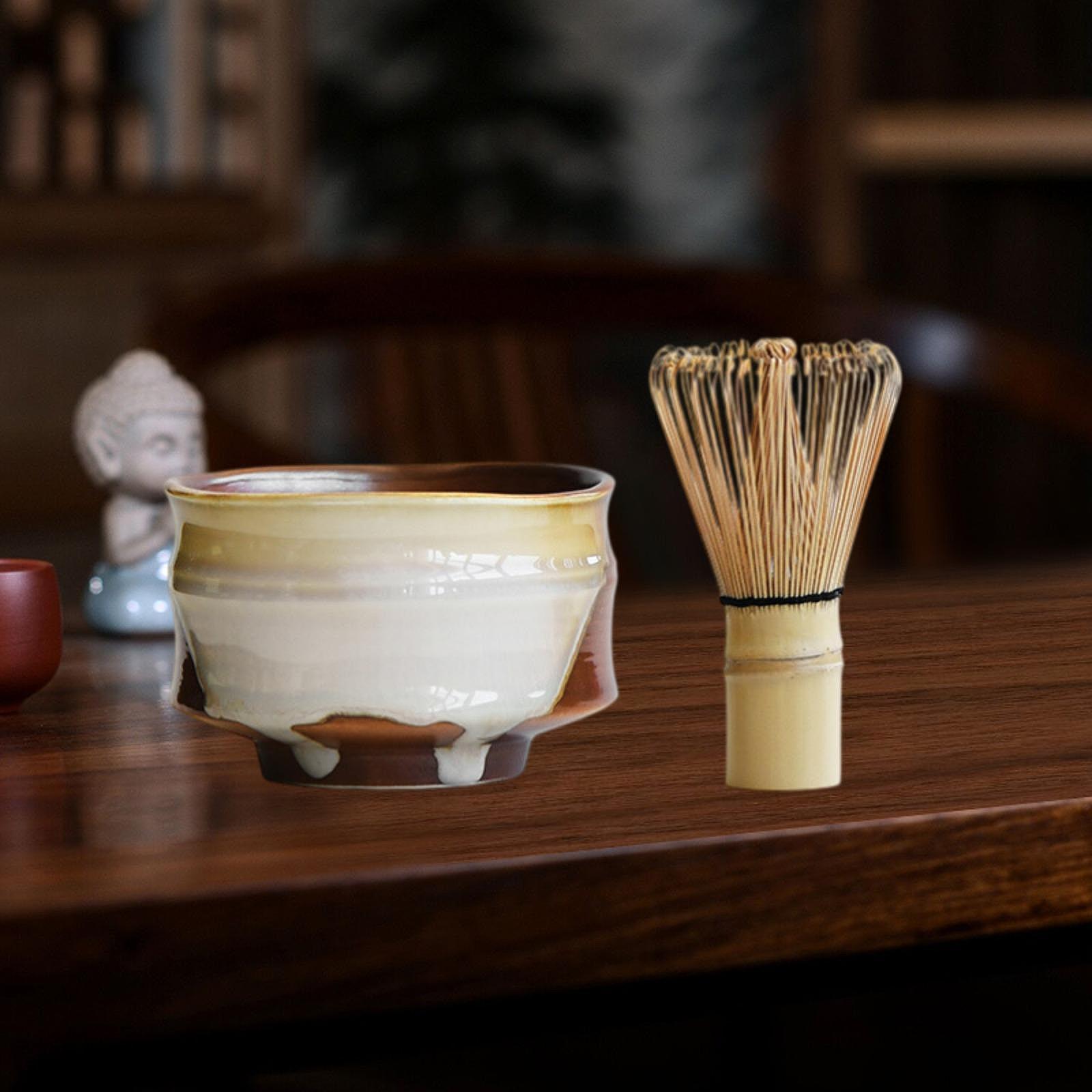 Matcha Bowl Chawan - Ceramiczna miseczka do matchy, japoński zestaw