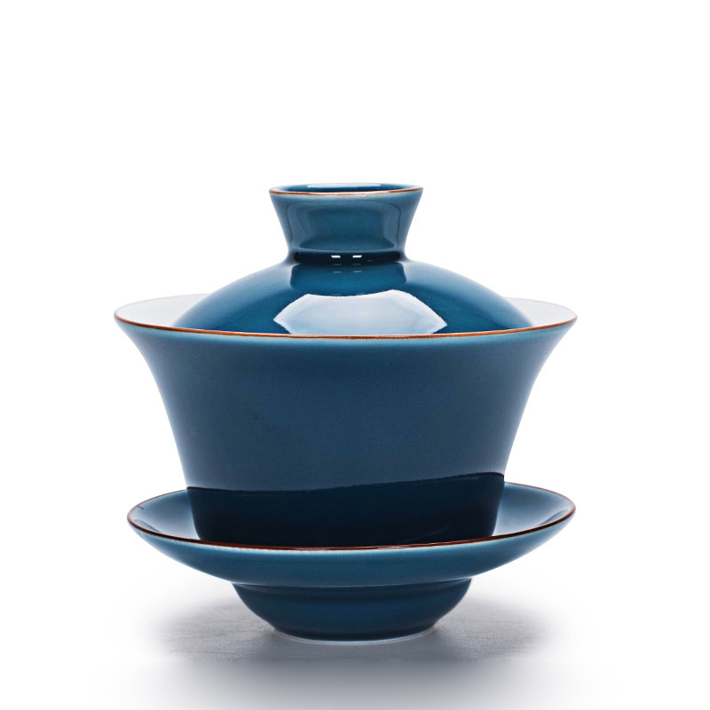 Matcha Bowl Chawan - 140ml wykwintne słynny Guan kiln zestaw