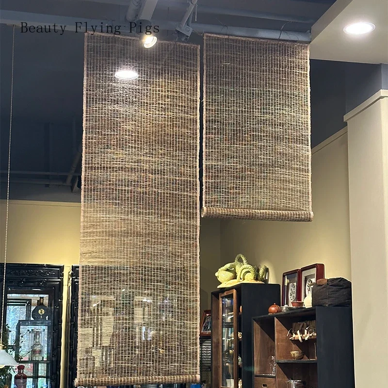 Shoji Screen Divider - Retro i nostalgiczne zasłony z ramii,