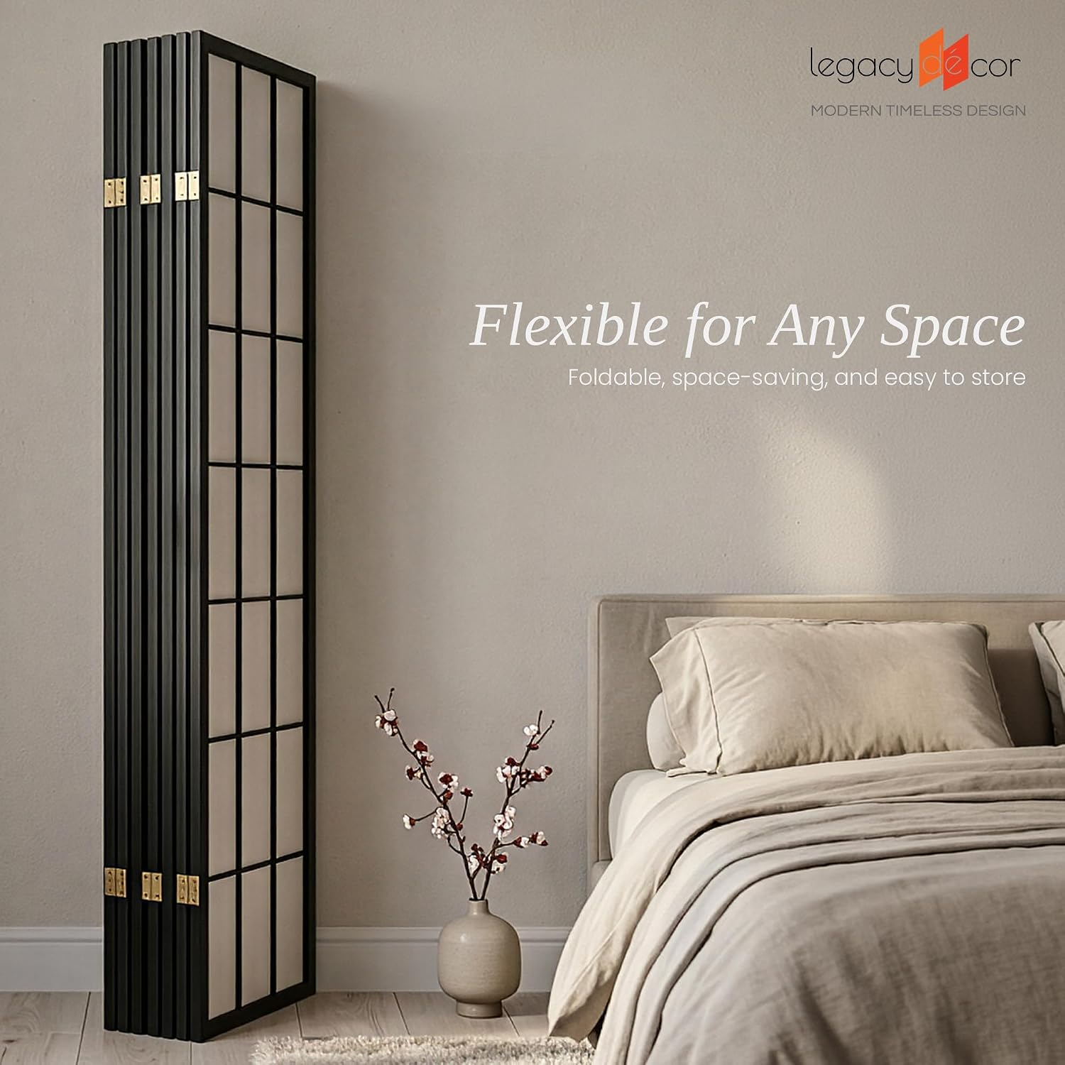 Parawan pokojowy 6-panelowy w  – Shoji Screen Divider recenzja i cena