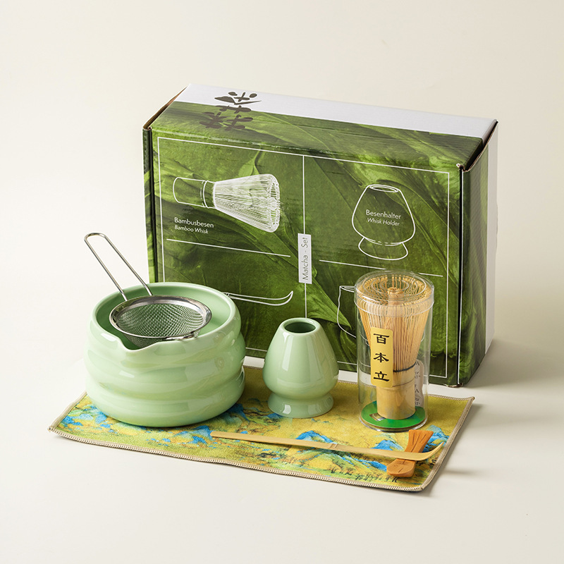 4/7-częściowy Japoński Zestaw  – Matcha Bowl Chawan recenzja i cena
