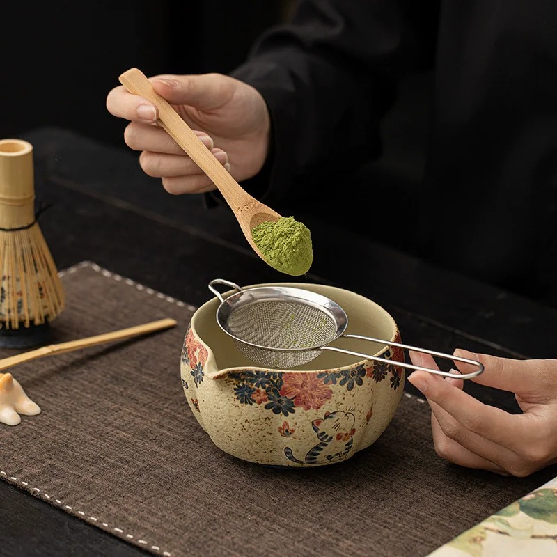 8-częściowy Japoński Zestaw do – Matcha Bowl Chawan recenzja i cena