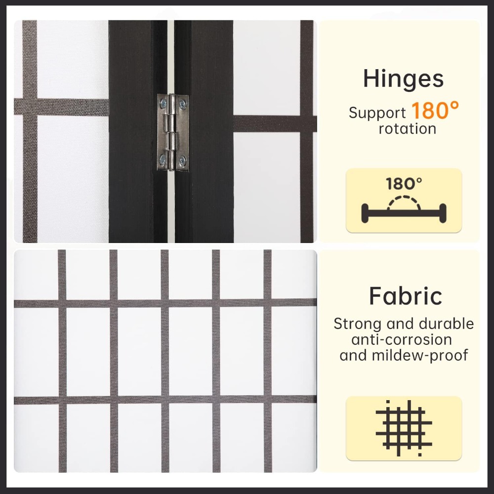 4-panelowy parawan typu shoji, – Shoji Screen Divider recenzja i cena