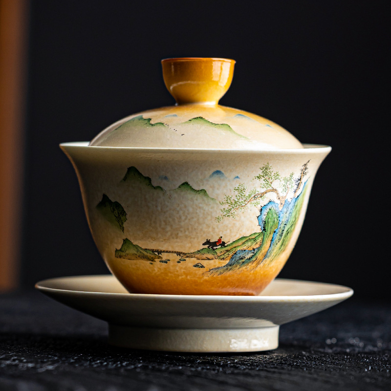 Trawa i drewno ceramiczne Gaiw – Matcha Bowl Chawan recenzja i cena